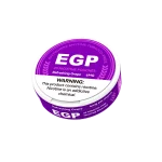 EGP Grape nicotine pouches, 6 mg can