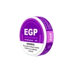 EGP Grape nicotine pouches, 6 mg can