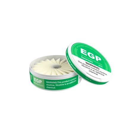 EGP Spearmint nicotine pouches, 6 mg can