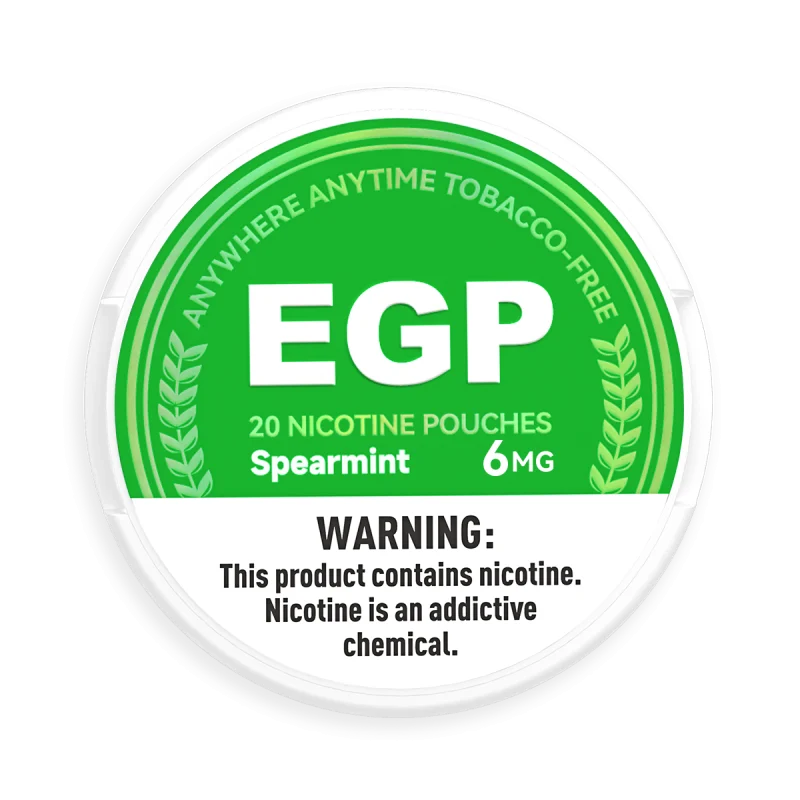 EGP Spearmint Nicopods, 6 mg can