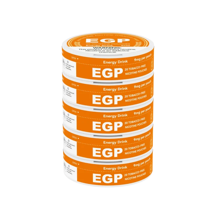 EGP Energy Drink nicotine pouches can