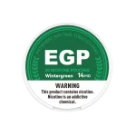 EGP Wintergreen nicotine pouches, 14 mg can